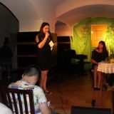 Przystanek Poezja- Swoje wiersze zaprezentowała Małgorzata Lalik - córka Autorki